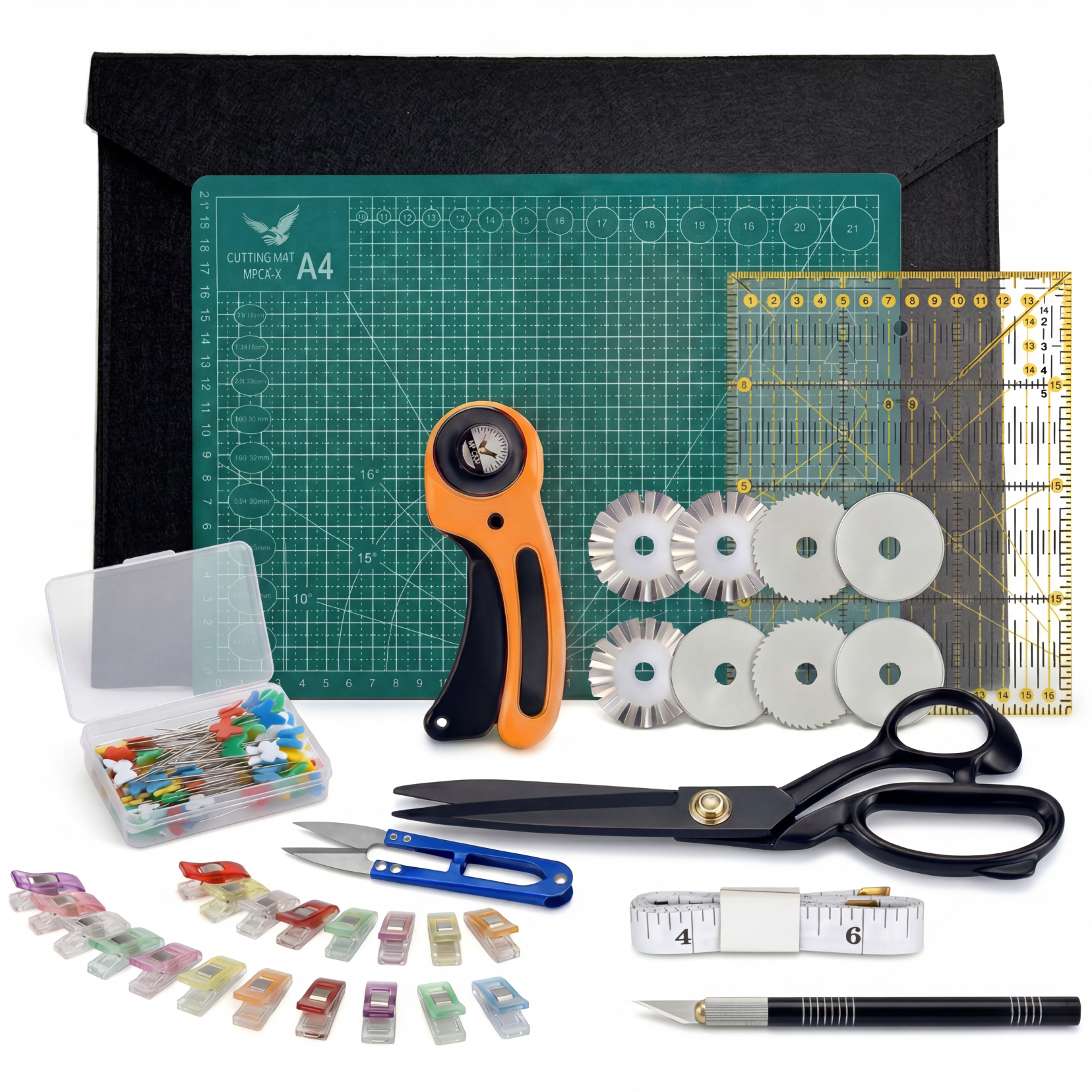 104-Piece Quilting Set: Perfect for Beginners