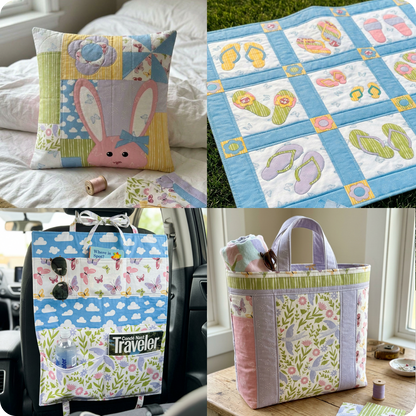 14 Downloadable PDF Summer Bundle Patterns (sent via email)