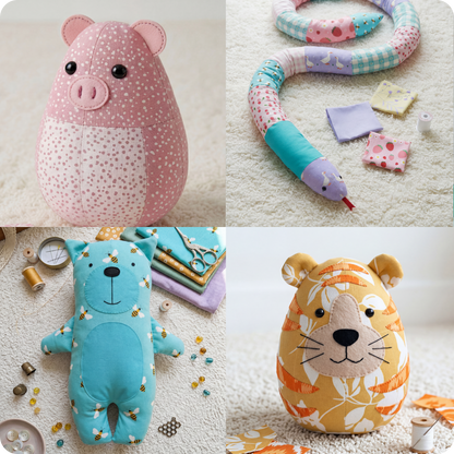 14 Downloadable Beginner Plushie Patterns