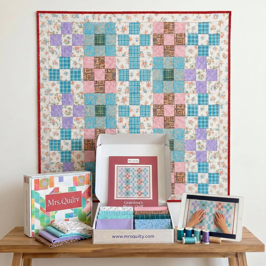 Grandmas Picnic Quilt Kit