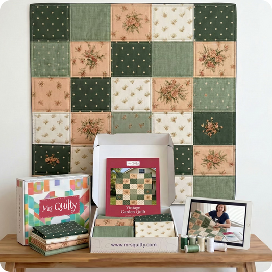 Vintage Garden Quilt Kit
