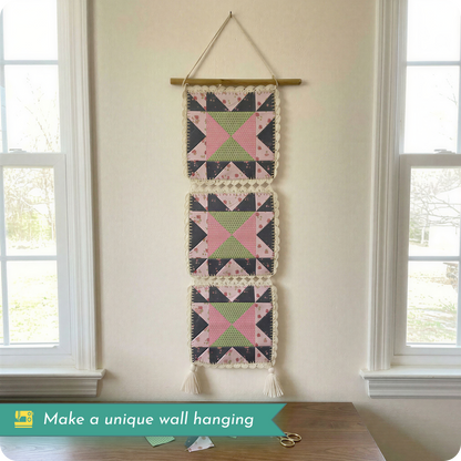 8 Downloadable PDF Quilt x Crochet Fusion Patterns