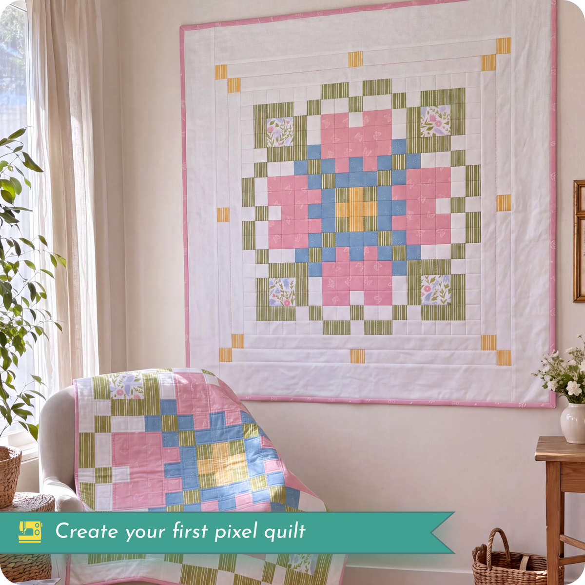 15 Downloadable PDF Beginner Quilt Patterns