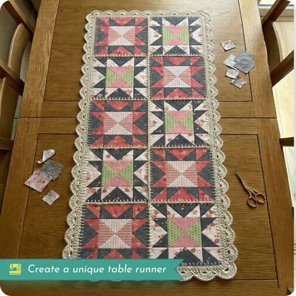 8 Downloadable PDF Quilt x Crochet Fusion Patterns