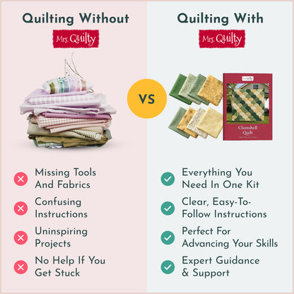 Clamshell Quilt Kit