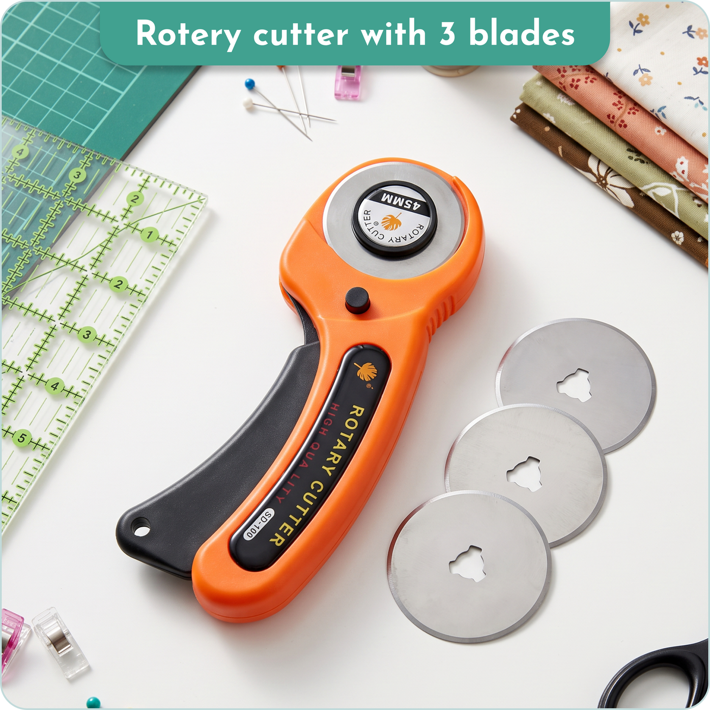 Ultimate Beginner Quilting Kit - 319 Pieces