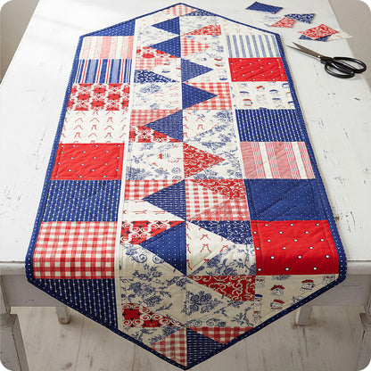 Patchwork Table Runner Digital PDF Pattern