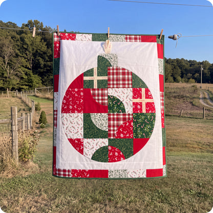 Christmas Bauble Quilt Digital PDF Pattern