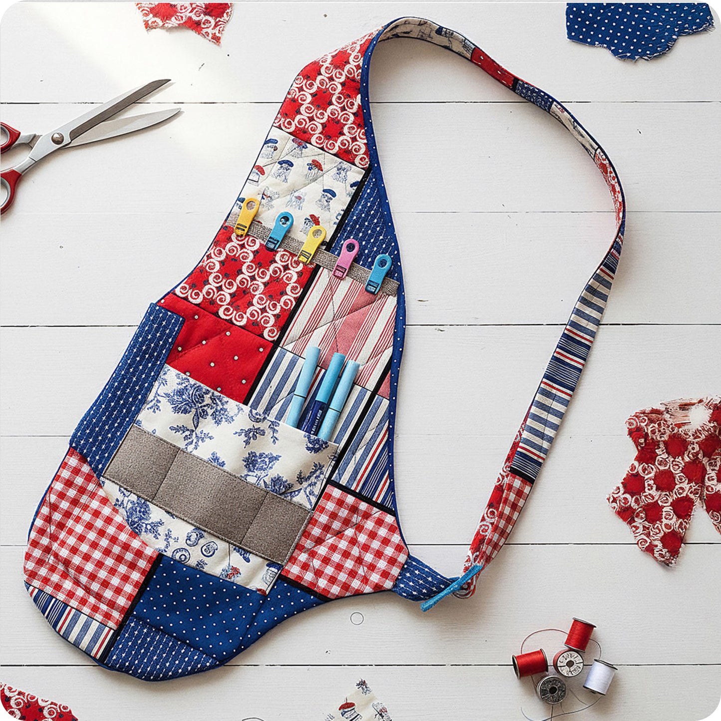 Patch Sling Apron Digital PDF Pattern