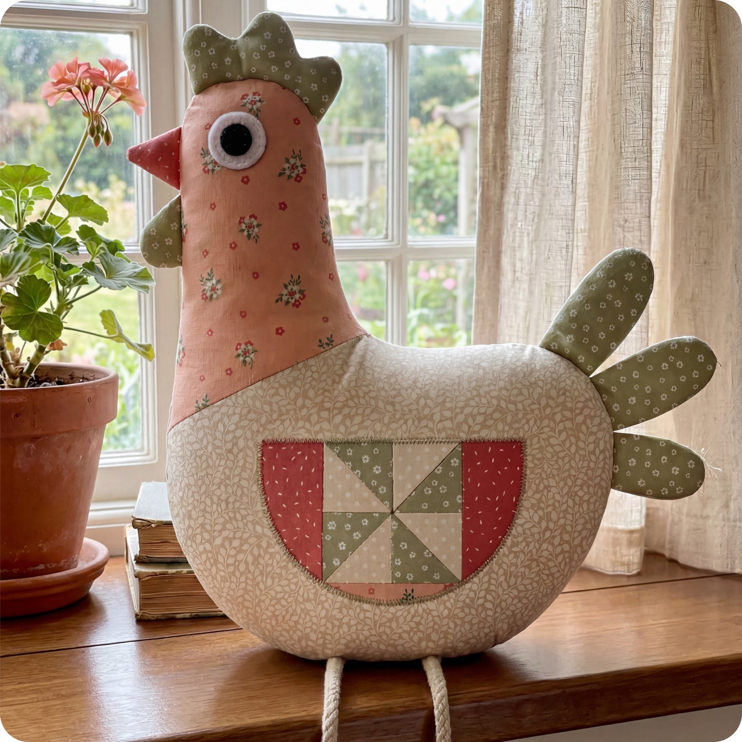Hazel the Hen Digital PDF Pattern