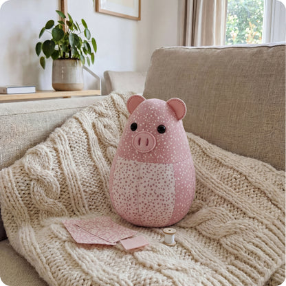Penny the Pig Digital PDF Pattern