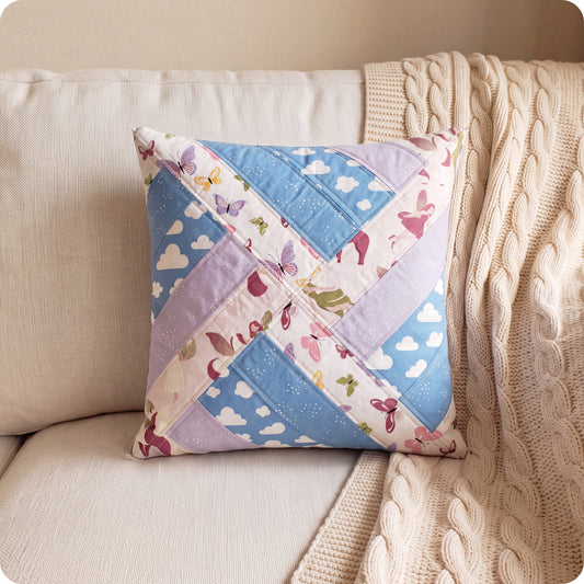 Woven Paths Pillow Cover Digital PDF Pattern