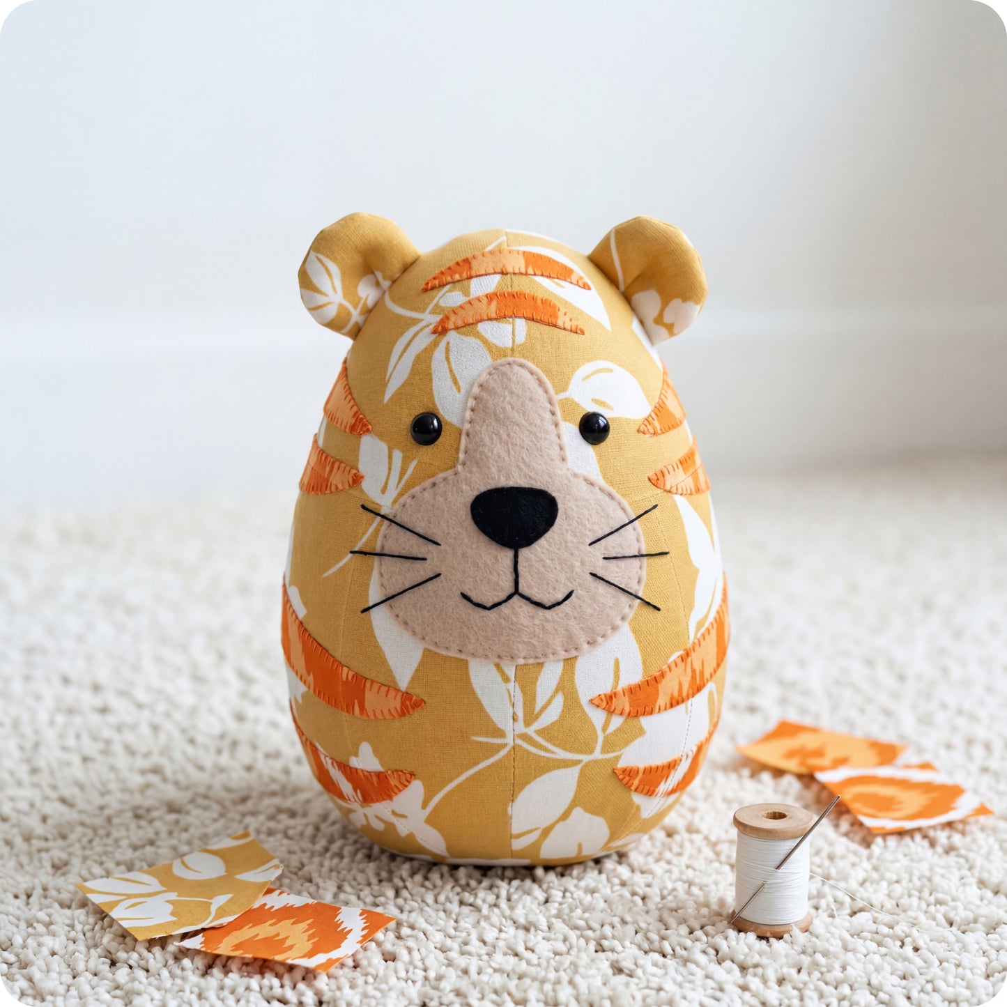Toby the Tiger Digital PDF Pattern