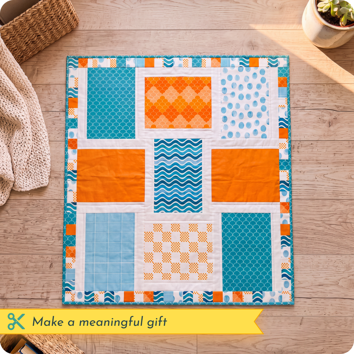 15 Downloadable PDF Beginner Quilt Patterns