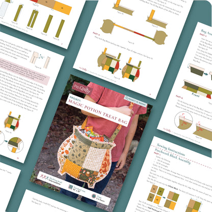 Magic Potion Treat Bag Digital PDF Pattern