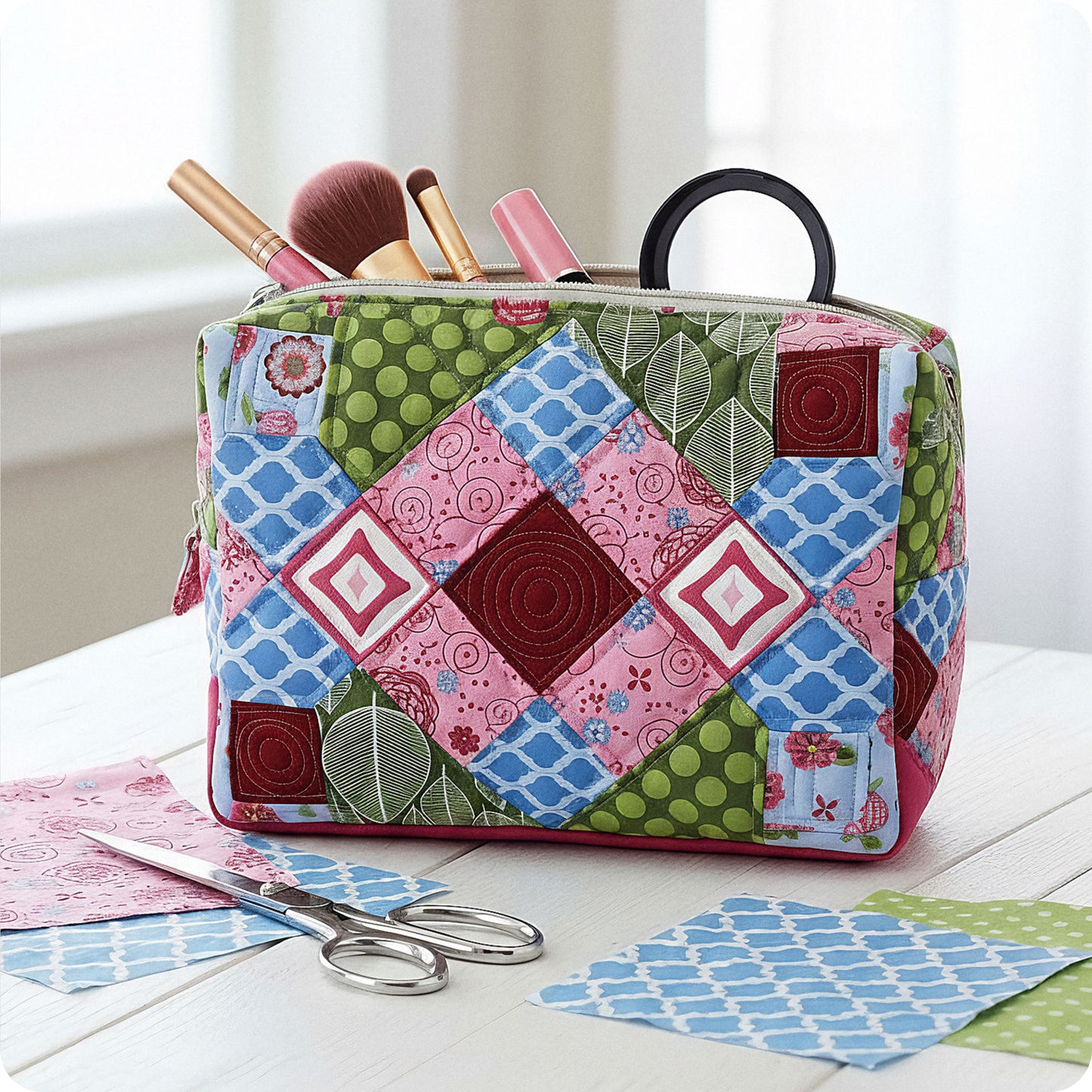Cosmetic Bag Digital PDF Pattern