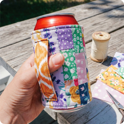 Scrappy Soda Can Cozy Digital PDF Pattern