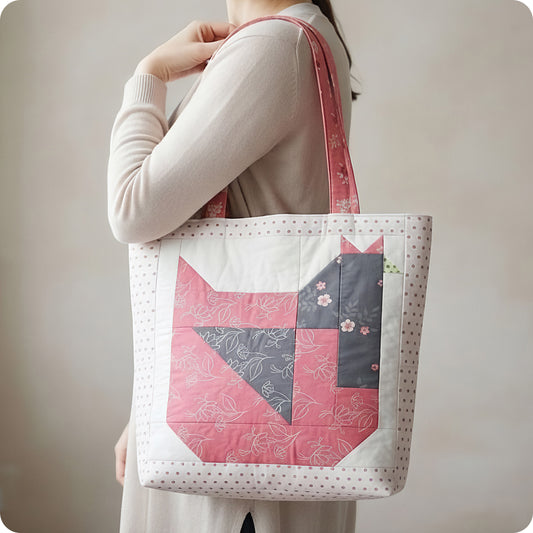 Happy Hen Tote Bag Digital PDF Pattern