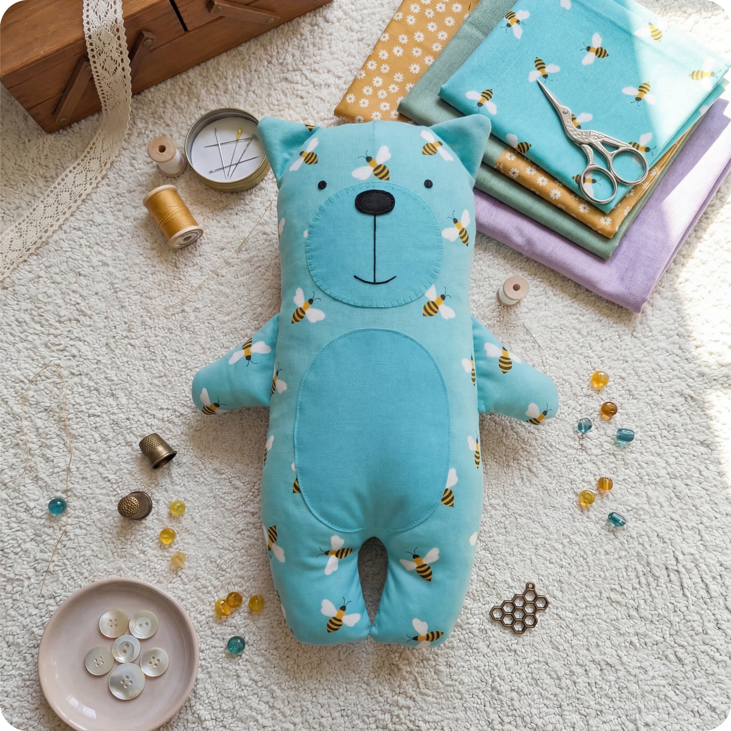 Honey the Bear Digital PDF Pattern