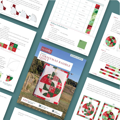 Christmas Bauble Quilt Digital PDF Pattern