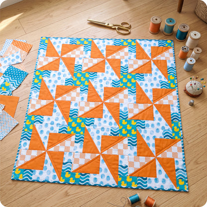 Pinwheel Parade Quilt Digital PDF Pattern