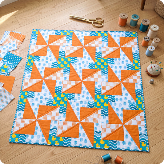 Pinwheel Parade Quilt Digital PDF Pattern