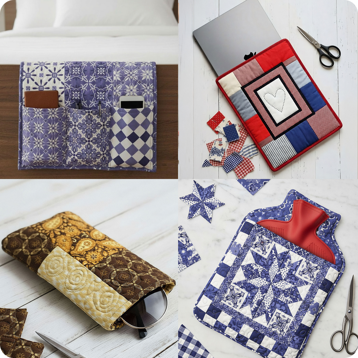 Mrs. Quilty Signature Functional Pattern Bundle of 14 patterns
