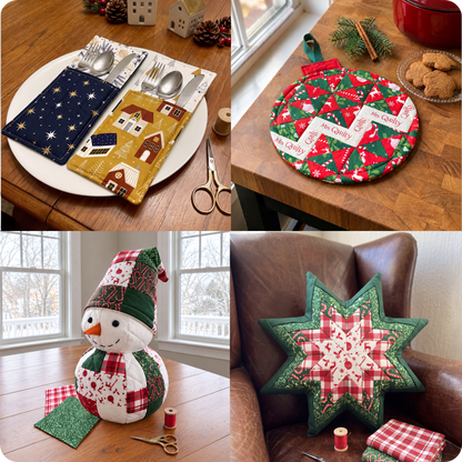 14 Downloadable PDF Christmas Pattern Bundle