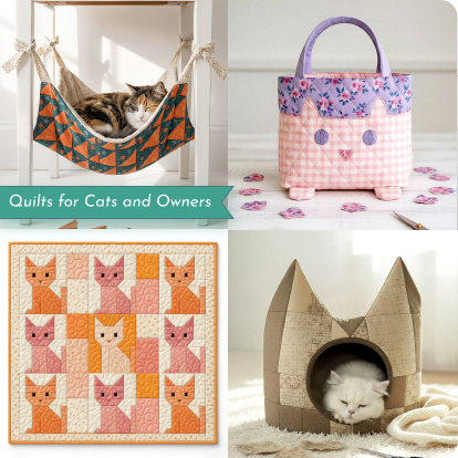 14 Downloadable PDF Purrfect Cat Patterns