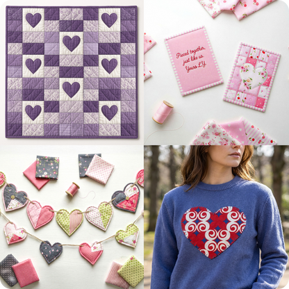 14 Downloadable PDF Valentines Patterns