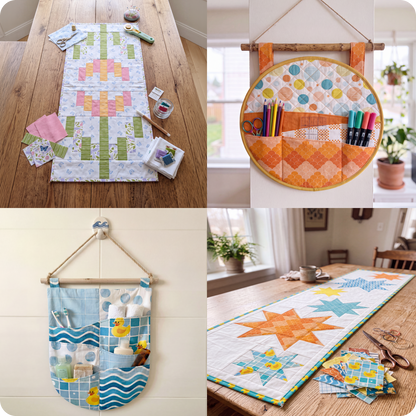 15 Downloadable PDF Beginner Quilt Patterns
