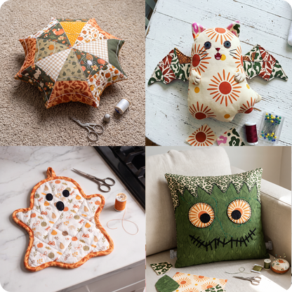 14 Downloadable PDF Halloween Patterns