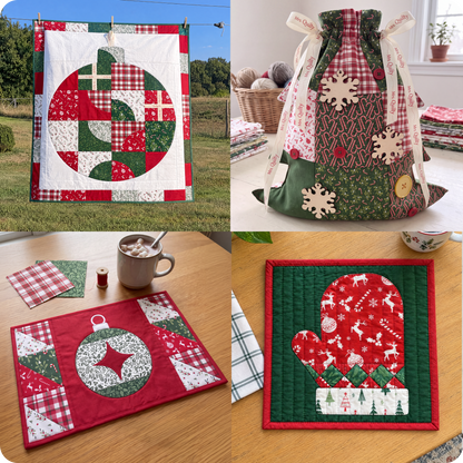 14 Downloadable PDF Christmas Pattern Bundle