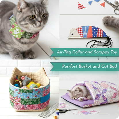 14 Downloadable PDF Purrfect Cat Patterns