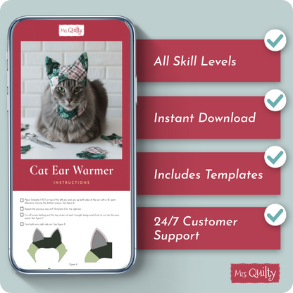 14 Downloadable PDF Purrfect Cat Patterns