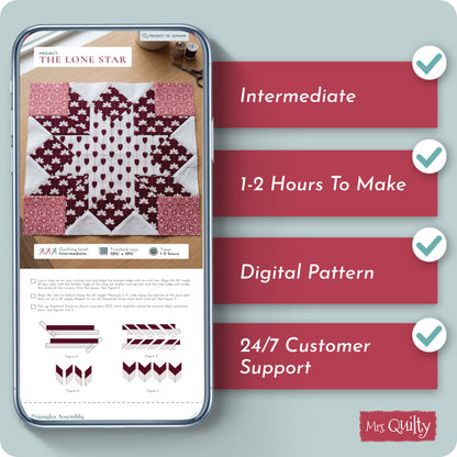The Lone Star Digital PDF Pattern