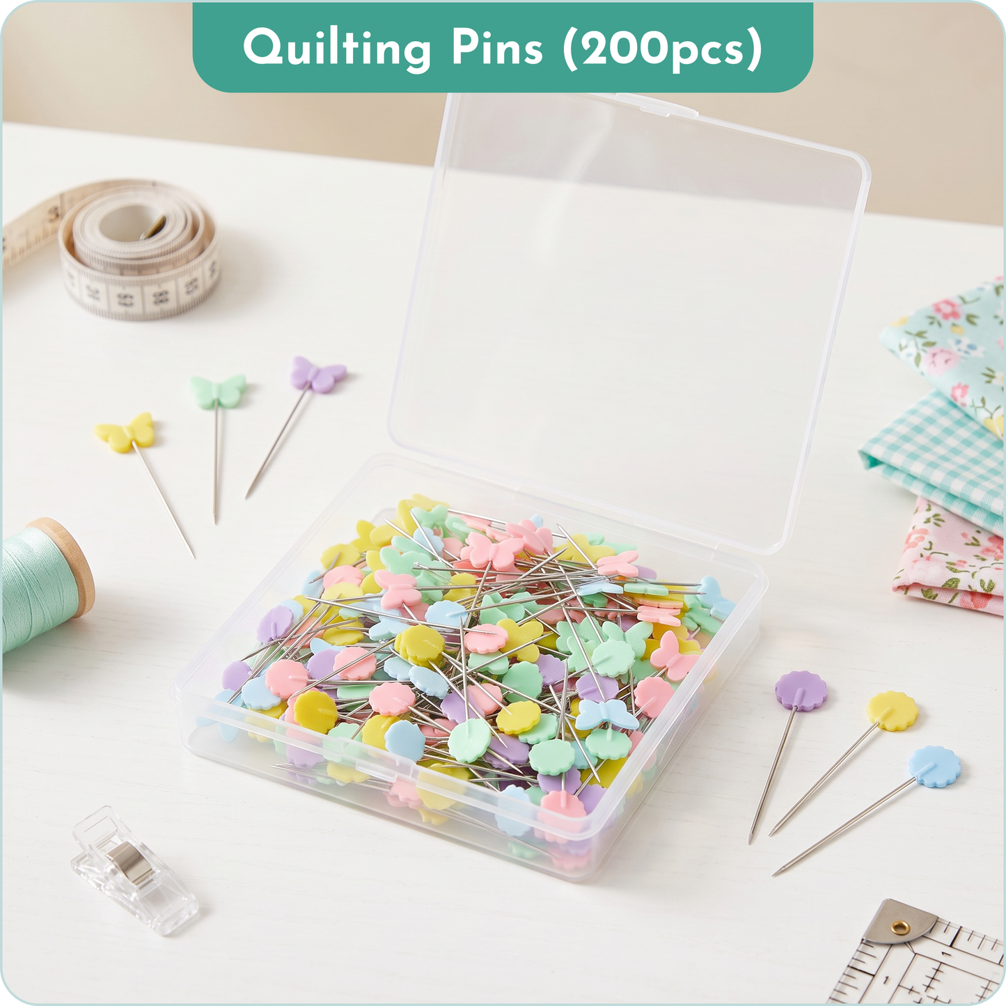 Ultimate Beginner Quilting Kit - 319 Pieces