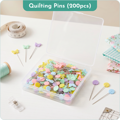 Ultimate Beginner Quilting Kit - 319 Pieces