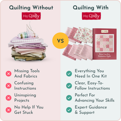 Rose Garden Quilt Kit