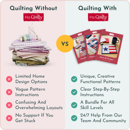 8 Downloadable PDF 4th of July Bundle Patterns