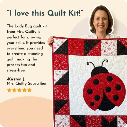 Ladybug Quilt Kit