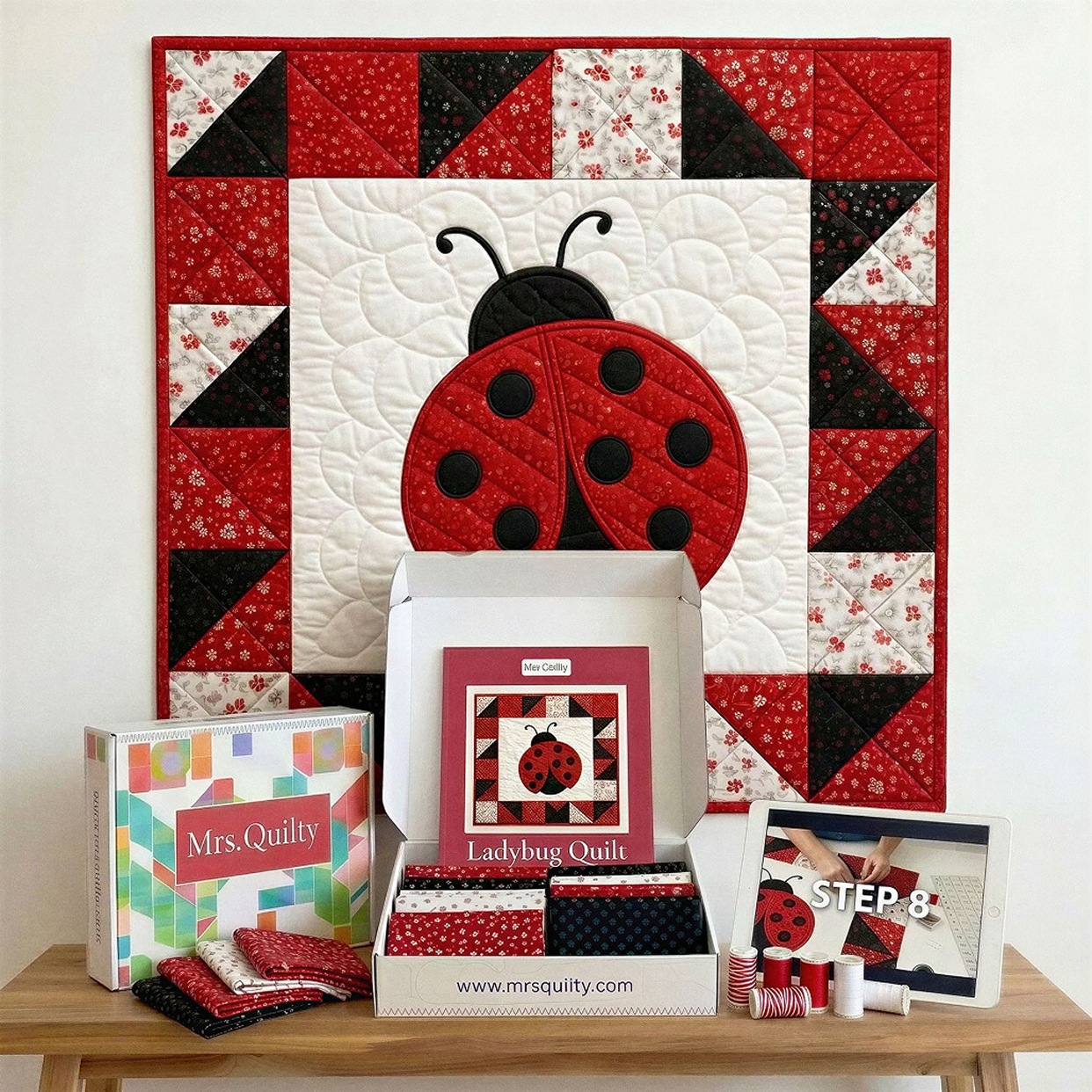 Ladybug Quilt Kit