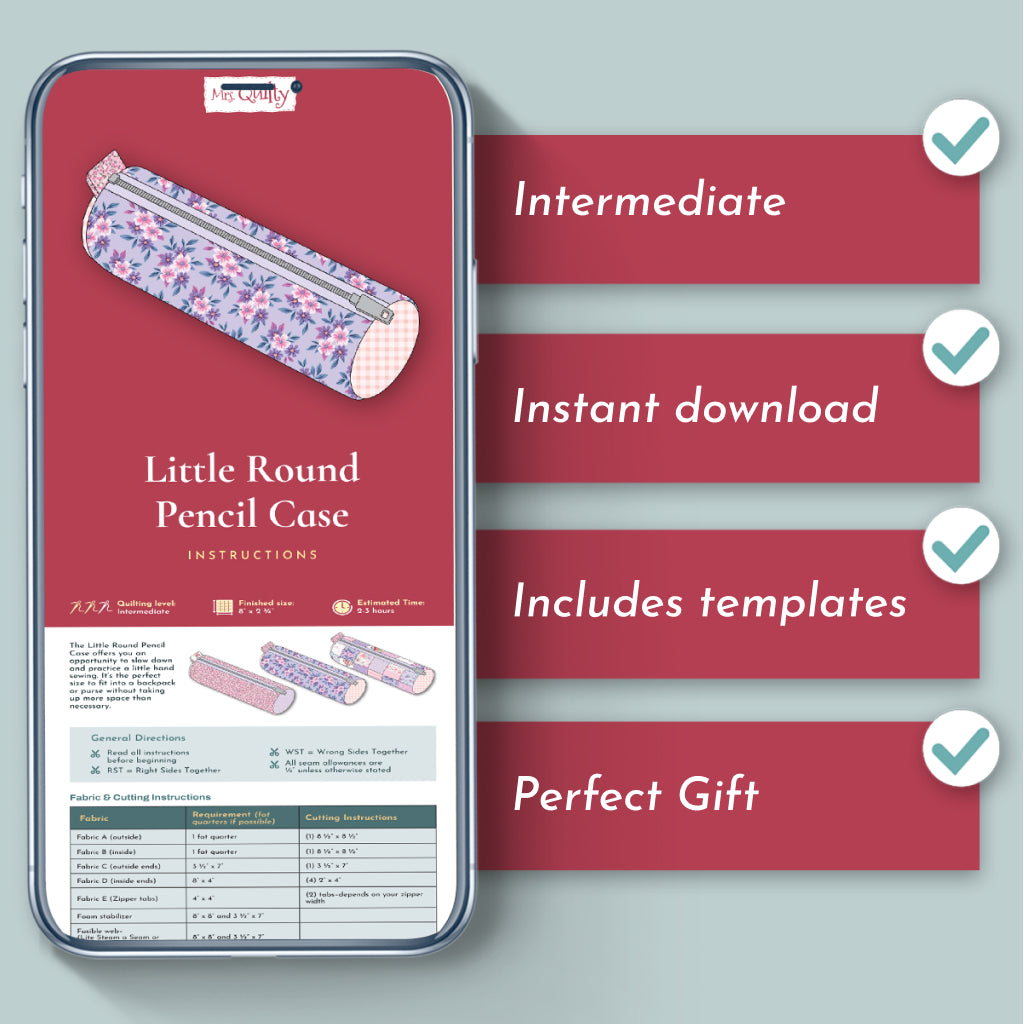 Little Round Pencil Case