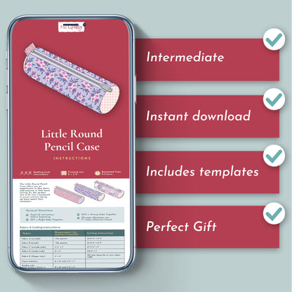 Little Round Pencil Case