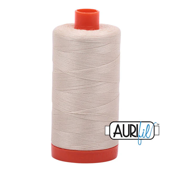 Aurifil 50wt Cotton Thread 1422yd - Beige