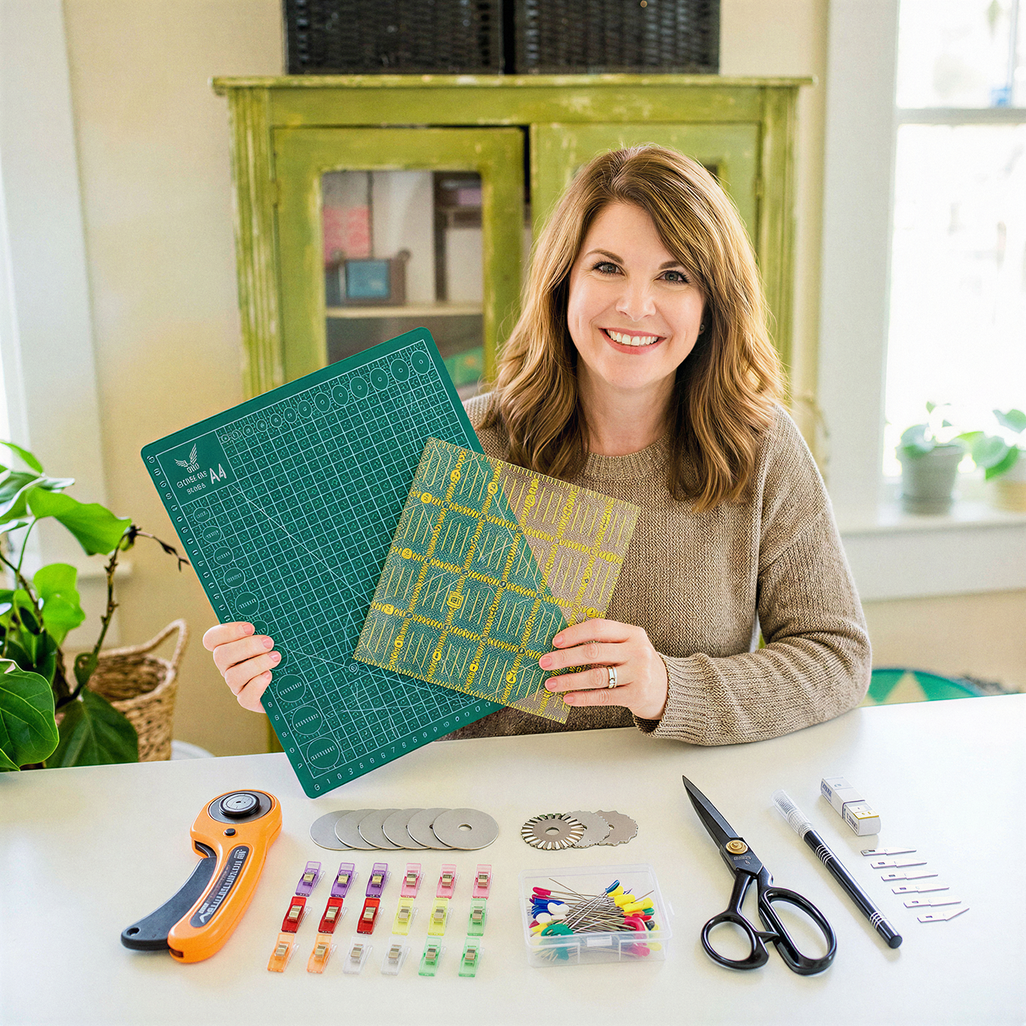 104-Piece Quilting Set: Perfect for Beginners