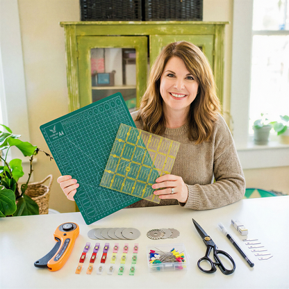 104-Piece Quilting Set: Perfect for Beginners