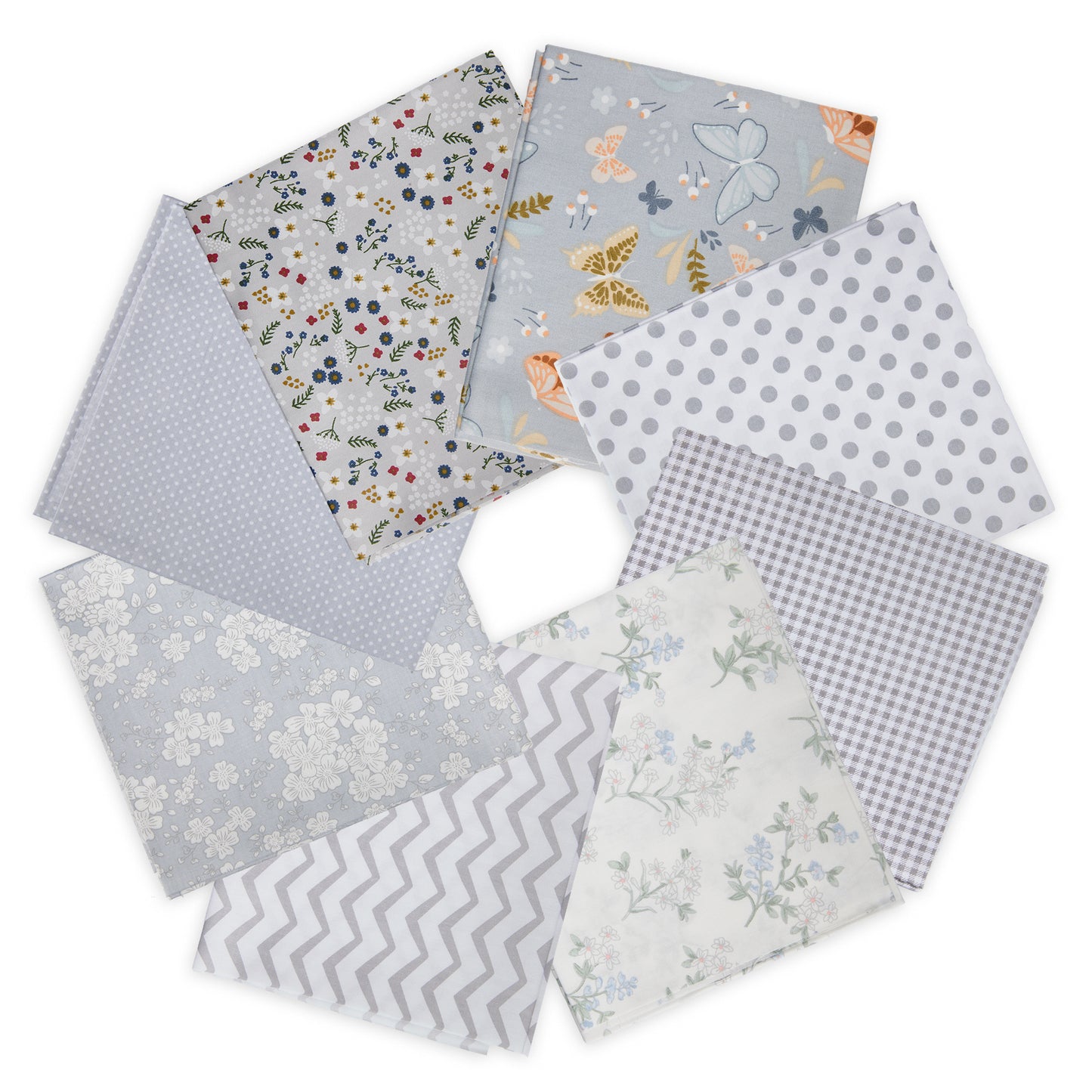 Silver Serenity - Fat Quarter Bundle