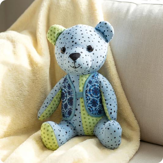 Toby the Teddy Digital PDF Plushie Pattern