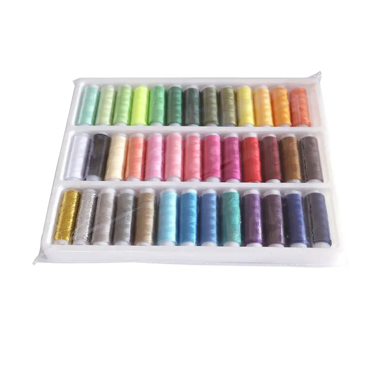 Sewing Thread Kit - 39 Colors